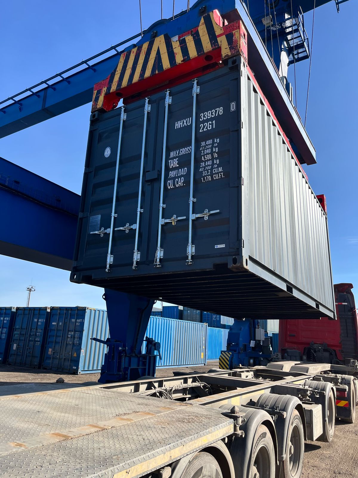 Морской контейнер HHXU3393780